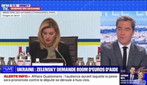 Guerre en Ukraine: Volodymyr Zelensky demande 800 millions d'euros d'aide d'urgence