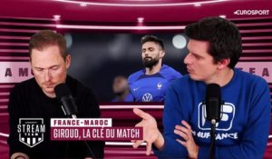 Pourquoi Giroud est la clé du match face au Maroc