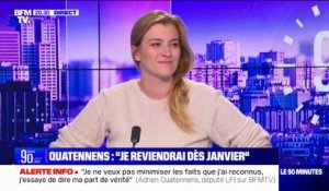 Raphaëlle Rémy-Leleu: "Je continue de demander la démission d'Adrien Quatennens"