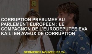 Corruption présumée au Parlement européen: le compagnon de l'Eva Kaili MEP dans Corruption Confessio