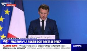 Emmanuel Macron: "Nous avons acté un renforcement de la base industrielle et technologique de la défense européenne"