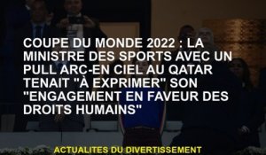 2022 Coupe du monde: la ministre des Sports avec un tir de Ciel à l'arc au Qatar voulait "exprimer"