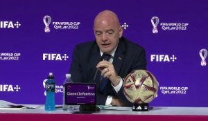 FIFA - Pour Infantino, le format de la Coupe du monde 2026 doit être revu