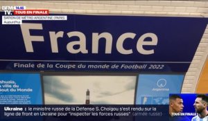 La station de métro "Argentine" rebaptisée "France" en soutien aux Bleus