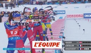 Le résumé de la mass start du Grand-Bornand - Biathlon - CM (F)