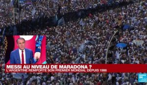 Mondial-2022 : Messi au niveau de Maradona ?