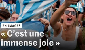 Coupe du monde 2022 : des millions de supporteurs argentins fêtent la victoire