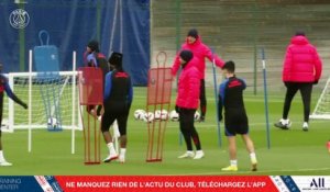 Replay : L'entraînement du Paris Saint-Germain en direct
