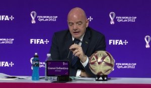 Pour Infantino, le format de la Coupe du monde 2026 doit être revu