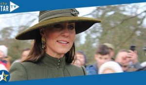 Kate Middleton : Look hivernal, chapeau XXL et bijoux français... la princesse rayonnante pour la me