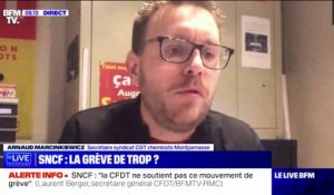 Grève à la SNCF: "La responsabilité, c'est la direction" selon le secrétaire syndical CGT cheminots Montparnasse