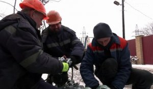 L'électricité peu à peu rétablie en Ukraine
