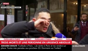 Fusillade à Paris - Regardez le témoignage d'un témoin de la fusillade qui raconte comment l'homme a "froidement" ouvert le feu en sortant un pistolet