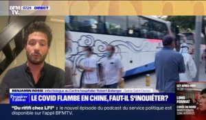 Retour des touristes chinois en France :"Je ne pense pas que ce soit un risque sanitaire majeur" explique l'infectiologue Benjamin Rossi
