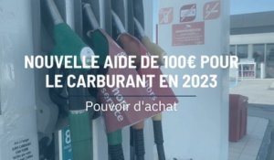 Nouvelle aide de 100€ pour le carburant en 2023