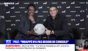 "Mbappé n'a pas besoin de conseils": ce que disait Pelé du numéro 10 français