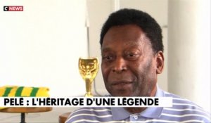 Portrait du footballeur Pelé décédé à l'âge de 82 ans - VIDEO