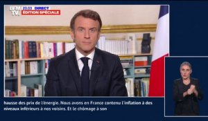 Vœux du Nouvel An: Emmanuel Macron rend hommage aux Français qui ont accueilli des réfugiés ukrainiens