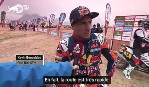 Dakar 2023 - Kevin Benavides et Carlos Sainz reviennent sur la 3e étape