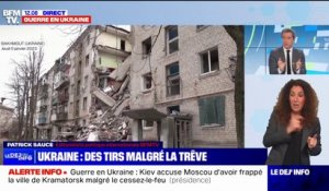 Ukraine: des frappes signalées à Bakhmout, malgré le cessez-le-feu décrété par Poutine