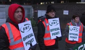 Transports, santé : pas de répit sur le front des grèves au Royaume-Uni