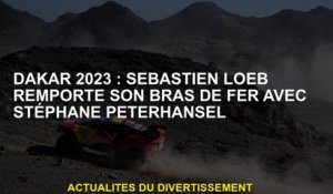 Dakar 2023: Sébastien Loeb remporte sa confrontation avec Stéphane Peterhansel