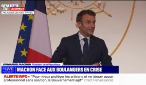Galette des rois de l'Élysée: "Il n'y a pas fève parce qu'il n'y a pas de roi ici" ironise Emmanuel Macron