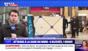 Attaque à la gare du Nord: Julien Bayou "salue le courage et la réactivité" des forces de l'ordre