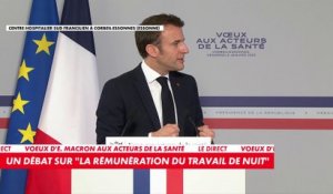 Emmanuel Macron : «Nous allons mieux rémunérer les médecins qui assurent la permanence des soins et ceux qui prennent en charge de nouveaux patients»