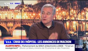 Christophe Prudhomme, médecin urgentiste: "L'hôpital public est en réanimation et Emmanuel Macron nous a donné des médicaments traditionnels"