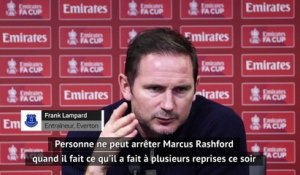 FA Cup - Lampard : "Personne ne peut arrêter Rashford quand il est comme ça"