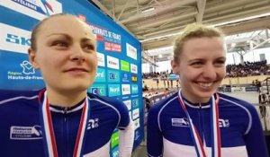 Piste - Championnats de France - Roubaix 2023 - Victoire Berteau et Valentine Fortin : "C'est la semaine parfaite pour nous !"