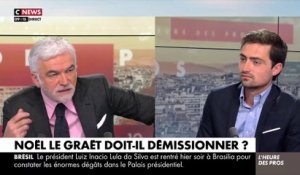 Pascal Praud ce matin sur CNews: "Vous croyez que Noël Le Graet a envie de se retrouver à Guingamp sur son fauteuil 'tout salon' à regarder l'inspecteur Derrick à la télé ?" - VIDEO