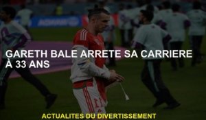 Gareth Bale arrête sa carrière à 33 ans