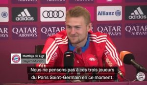 Bayern Munich - De Ligt : "Le trio Messi-Neymar-Mbappé ? Nous ne pensons pas à ça en ce moment"