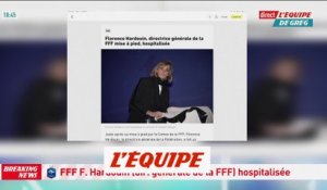 Hardouin, directrice générale mise à pied, hospitalisée - Foot - FFF