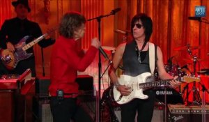 Mick Jagger et Jeff Beck en live