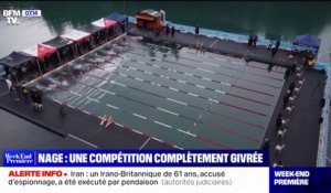 Les championnats du monde de nage en eau glacée ont lieu ce week-end à Samoëns, en Savoie