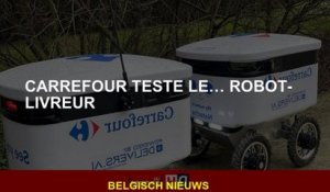 Carrefour teste le… robot-liveur