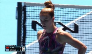 Yuan - Sakkari - Les temps forts du match - Open d'Australie