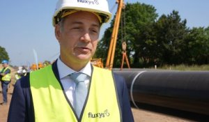 Fluxys construit les canalisations du futur: interview du Premier ministre Alexander De Croo