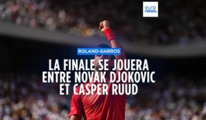 Roland-Garros : Casper Ruud rejoint Novak Djokovic en finale