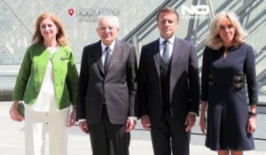 [NO COMMENT] L'exposition "Naples à Paris" inaugurée en présence des présidents français et italien