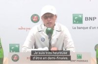 Roland-Garros - Swiatek : "Être en demi-finales, c'est déjà un très bon résultat"