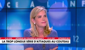 Gabrielle Cluzel s'exprime sur les nombreuses attaques au couteau perpétrées en France