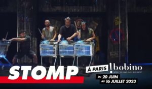 Teaser spectacle «Stomp» à Paris