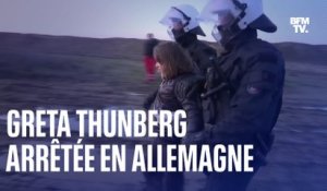 Greta Thunberg arrêtée par la police allemande lors d’une manifestation