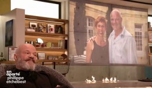Le chef Philippe Etchebest fait une déclaration touchante à sa femme Dominique dans "En Aparté"sur Canal Plus : "Je suis très fier de ce qu'elle m'apporte" - Regardez