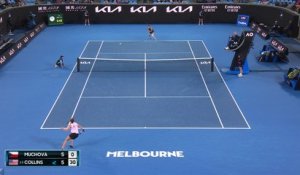 Muchova - Collins - Les temps forts du match - Open d'Australie