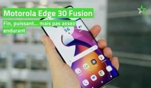 Test Motorola Edge 30 Fusion : fin, puissant... mais pas assez endurant